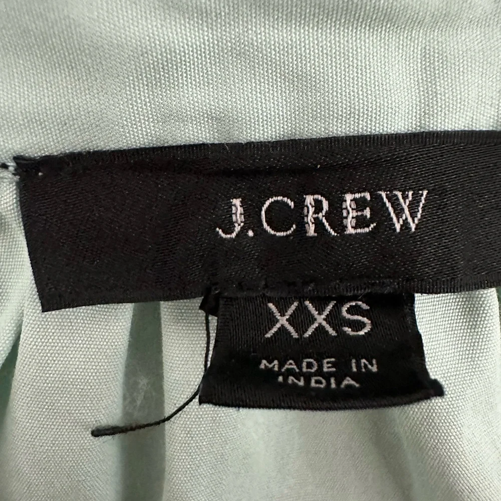SALE J. Crew Long Sleeve Shirtdress, Size XXS - Picture 7 of 9
